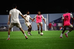 ORANJESTAD , ARUBA - JUNE 6: Aruba men’s football national team second training on Thursday, June 6, 2024 at Compleho Deportivo Guillermo Prospero Trinidad in Oranjestad , 
(Photo by Davyne Croes/DAC Image)