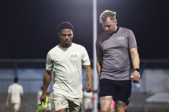 ORANJESTAD , ARUBA - JUNE 6: Aruba men’s football national team second training on Thursday, June 6, 2024 at Compleho Deportivo Guillermo Prospero Trinidad in Oranjestad , 
(Photo by Davyne Croes/DAC Image)