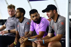 ORANJESTAD , ARUBA - JUNE 6: Aruba men’s football national team second training on Thursday, June 6, 2024 at Compleho Deportivo Guillermo Prospero Trinidad in Oranjestad , 
(Photo by Davyne Croes/DAC Image)