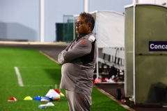 ORANJESTAD , ARUBA - JUNE 6: Aruba men’s football national team second training on Thursday, June 6, 2024 at Compleho Deportivo Guillermo Prospero Trinidad in Oranjestad , 
(Photo by Davyne Croes/DAC Image)