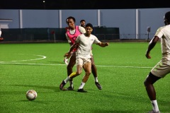 ORANJESTAD , ARUBA - JUNE 6: Aruba men’s football national team second training on Thursday, June 6, 2024 at Compleho Deportivo Guillermo Prospero Trinidad in Oranjestad , 
(Photo by Davyne Croes/DAC Image)