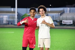 ORANJESTAD , ARUBA - JUNE 6: Aruba men’s football national team second training on Thursday, June 6, 2024 at Compleho Deportivo Guillermo Prospero Trinidad in Oranjestad , 
(Photo by Davyne Croes/DAC Image)