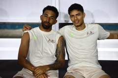 ORANJESTAD , ARUBA - JUNE 6: Aruba men’s football national team second training on Thursday, June 6, 2024 at Compleho Deportivo Guillermo Prospero Trinidad in Oranjestad , 
(Photo by Davyne Croes/DAC Image)