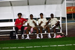 ORANJESTAD , ARUBA - JUNE 6: Aruba men’s football national team second training on Thursday, June 6, 2024 at Compleho Deportivo Guillermo Prospero Trinidad in Oranjestad , 
(Photo by Davyne Croes/DAC Image)