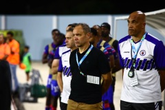 ORANJESTAD , ARUBA - OCTOBER 11: Concacaf Nations League Aruba vs Haiti on Friday, October 11, 2024 at Compleho Deportivo Guillermo Prospero Trinidad in Oranjestad , 
(Photo by Davyne Croes/DAC Image)