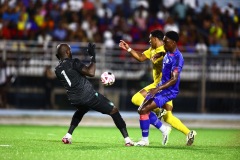 ORANJESTAD , ARUBA - OCTOBER 11: Concacaf Nations League Aruba vs Haiti on Friday, October 11, 2024 at Compleho Deportivo Guillermo Prospero Trinidad in Oranjestad , 
(Photo by Davyne Croes/DAC Image)