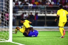 ORANJESTAD , ARUBA - OCTOBER 11: Concacaf Nations League Aruba vs Haiti on Friday, October 11, 2024 at Compleho Deportivo Guillermo Prospero Trinidad in Oranjestad , 
(Photo by Davyne Croes/DAC Image)