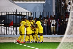 ORANJESTAD , ARUBA - OCTOBER 11: Concacaf Nations League Aruba vs Haiti on Friday, October 11, 2024 at Compleho Deportivo Guillermo Prospero Trinidad in Oranjestad , 
(Photo by Davyne Croes/DAC Image)