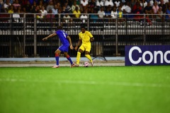 ORANJESTAD , ARUBA - OCTOBER 11: Concacaf Nations League Aruba vs Haiti on Friday, October 11, 2024 at Compleho Deportivo Guillermo Prospero Trinidad in Oranjestad , 
(Photo by Davyne Croes/DAC Image)