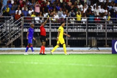 ORANJESTAD , ARUBA - OCTOBER 11: Concacaf Nations League Aruba vs Haiti on Friday, October 11, 2024 at Compleho Deportivo Guillermo Prospero Trinidad in Oranjestad , 
(Photo by Davyne Croes/DAC Image)