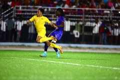 ORANJESTAD , ARUBA - OCTOBER 11: Concacaf Nations League Aruba vs Haiti on Friday, October 11, 2024 at Compleho Deportivo Guillermo Prospero Trinidad in Oranjestad , 
(Photo by Davyne Croes/DAC Image)