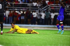 ORANJESTAD , ARUBA - OCTOBER 11: Concacaf Nations League Aruba vs Haiti on Friday, October 11, 2024 at Compleho Deportivo Guillermo Prospero Trinidad in Oranjestad , 
(Photo by Davyne Croes/DAC Image)