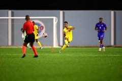 ORANJESTAD , ARUBA - OCTOBER 11: Concacaf Nations League Aruba vs Haiti on Friday, October 11, 2024 at Compleho Deportivo Guillermo Prospero Trinidad in Oranjestad , 
(Photo by Davyne Croes/DAC Image)