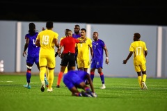 ORANJESTAD , ARUBA - OCTOBER 11: Concacaf Nations League Aruba vs Haiti on Friday, October 11, 2024 at Compleho Deportivo Guillermo Prospero Trinidad in Oranjestad , 
(Photo by Davyne Croes/DAC Image)