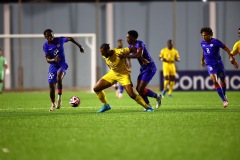 ORANJESTAD , ARUBA - OCTOBER 11: Concacaf Nations League Aruba vs Haiti on Friday, October 11, 2024 at Compleho Deportivo Guillermo Prospero Trinidad in Oranjestad , 
(Photo by Davyne Croes/DAC Image)