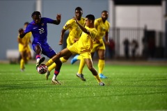 ORANJESTAD , ARUBA - OCTOBER 11: Concacaf Nations League Aruba vs Haiti on Friday, October 11, 2024 at Compleho Deportivo Guillermo Prospero Trinidad in Oranjestad , 
(Photo by Davyne Croes/DAC Image)