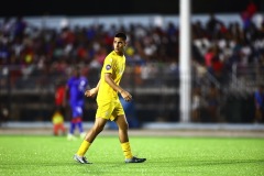 ORANJESTAD , ARUBA - OCTOBER 11: Concacaf Nations League Aruba vs Haiti on Friday, October 11, 2024 at Compleho Deportivo Guillermo Prospero Trinidad in Oranjestad , 
(Photo by Davyne Croes/DAC Image)