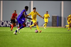 ORANJESTAD , ARUBA - OCTOBER 11: Concacaf Nations League Aruba vs Haiti on Friday, October 11, 2024 at Compleho Deportivo Guillermo Prospero Trinidad in Oranjestad , 
(Photo by Davyne Croes/DAC Image)