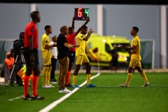 ORANJESTAD , ARUBA - OCTOBER 11: Concacaf Nations League Aruba vs Haiti on Friday, October 11, 2024 at Compleho Deportivo Guillermo Prospero Trinidad in Oranjestad , 
(Photo by Davyne Croes/DAC Image)