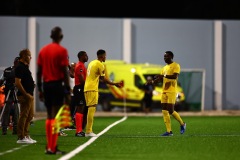 ORANJESTAD , ARUBA - OCTOBER 11: Concacaf Nations League Aruba vs Haiti on Friday, October 11, 2024 at Compleho Deportivo Guillermo Prospero Trinidad in Oranjestad , 
(Photo by Davyne Croes/DAC Image)