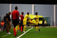 ORANJESTAD , ARUBA - OCTOBER 11: Concacaf Nations League Aruba vs Haiti on Friday, October 11, 2024 at Compleho Deportivo Guillermo Prospero Trinidad in Oranjestad , 
(Photo by Davyne Croes/DAC Image)