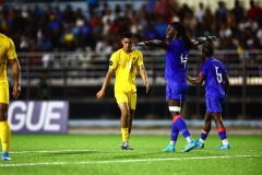 ORANJESTAD , ARUBA - OCTOBER 11: Concacaf Nations League Aruba vs Haiti on Friday, October 11, 2024 at Compleho Deportivo Guillermo Prospero Trinidad in Oranjestad , 
(Photo by Davyne Croes/DAC Image)