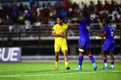 ORANJESTAD , ARUBA - OCTOBER 11: Concacaf Nations League Aruba vs Haiti on Friday, October 11, 2024 at Compleho Deportivo Guillermo Prospero Trinidad in Oranjestad , 
(Photo by Davyne Croes/DAC Image)