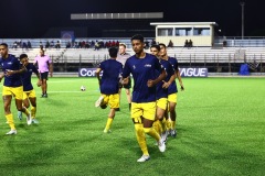 ORANJESTAD , ARUBA - OCTOBER 14: Concacaf Nations League Haiti vs Aruba on Monday, October 14, 2024 at Compleho Deportivo Guillermo Prospero Trinidad in Oranjestad , 
(Photo by Davyne Croes/DAC Image)