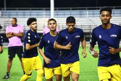 ORANJESTAD , ARUBA - OCTOBER 14: Concacaf Nations League Haiti vs Aruba on Monday, October 14, 2024 at Compleho Deportivo Guillermo Prospero Trinidad in Oranjestad , 
(Photo by Davyne Croes/DAC Image)