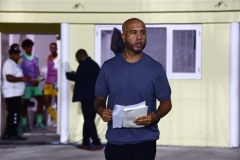 ORANJESTAD , ARUBA - OCTOBER 14: Concacaf Nations League Haiti vs Aruba on Monday, October 14, 2024 at Compleho Deportivo Guillermo Prospero Trinidad in Oranjestad , 
(Photo by Davyne Croes/DAC Image)