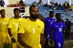 ORANJESTAD , ARUBA - OCTOBER 14: Concacaf Nations League Haiti vs Aruba on Monday, October 14, 2024 at Compleho Deportivo Guillermo Prospero Trinidad in Oranjestad , 
(Photo by Davyne Croes/DAC Image)