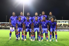 ORANJESTAD , ARUBA - OCTOBER 14: Concacaf Nations League Haiti vs Aruba on Monday, October 14, 2024 at Compleho Deportivo Guillermo Prospero Trinidad in Oranjestad , 
(Photo by Davyne Croes/DAC Image)