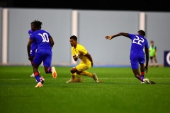 ORANJESTAD , ARUBA - OCTOBER 14: Concacaf Nations League Haiti vs Aruba on Monday, October 14, 2024 at Compleho Deportivo Guillermo Prospero Trinidad in Oranjestad , 
(Photo by Davyne Croes/DAC Image)