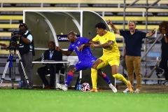 ORANJESTAD , ARUBA - OCTOBER 14: Concacaf Nations League Haiti vs Aruba on Monday, October 14, 2024 at Compleho Deportivo Guillermo Prospero Trinidad in Oranjestad , 
(Photo by Davyne Croes/DAC Image)