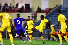 ORANJESTAD , ARUBA - OCTOBER 14: Concacaf Nations League Haiti vs Aruba on Monday, October 14, 2024 at Compleho Deportivo Guillermo Prospero Trinidad in Oranjestad , 
(Photo by Davyne Croes/DAC Image)