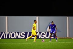 ORANJESTAD , ARUBA - OCTOBER 14: Concacaf Nations League Haiti vs Aruba on Monday, October 14, 2024 at Compleho Deportivo Guillermo Prospero Trinidad in Oranjestad , 
(Photo by Davyne Croes/DAC Image)