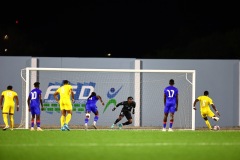 ORANJESTAD , ARUBA - OCTOBER 14: Concacaf Nations League Haiti vs Aruba on Monday, October 14, 2024 at Compleho Deportivo Guillermo Prospero Trinidad in Oranjestad , 
(Photo by Davyne Croes/DAC Image)