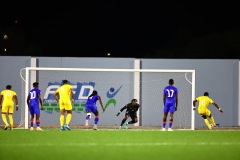 ORANJESTAD , ARUBA - OCTOBER 14: Concacaf Nations League Haiti vs Aruba on Monday, October 14, 2024 at Compleho Deportivo Guillermo Prospero Trinidad in Oranjestad , 
(Photo by Davyne Croes/DAC Image)