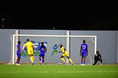 ORANJESTAD , ARUBA - OCTOBER 14: Concacaf Nations League Haiti vs Aruba on Monday, October 14, 2024 at Compleho Deportivo Guillermo Prospero Trinidad in Oranjestad , 
(Photo by Davyne Croes/DAC Image)