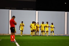 ORANJESTAD , ARUBA - OCTOBER 14: Concacaf Nations League Haiti vs Aruba on Monday, October 14, 2024 at Compleho Deportivo Guillermo Prospero Trinidad in Oranjestad , 
(Photo by Davyne Croes/DAC Image)