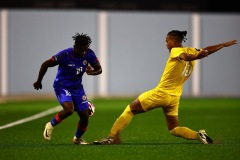 ORANJESTAD , ARUBA - OCTOBER 14: Concacaf Nations League Haiti vs Aruba on Monday, October 14, 2024 at Compleho Deportivo Guillermo Prospero Trinidad in Oranjestad , 
(Photo by Davyne Croes/DAC Image)