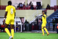 ORANJESTAD , ARUBA - OCTOBER 14: Concacaf Nations League Haiti vs Aruba on Monday, October 14, 2024 at Compleho Deportivo Guillermo Prospero Trinidad in Oranjestad , 
(Photo by Davyne Croes/DAC Image)