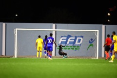 ORANJESTAD , ARUBA - OCTOBER 14: Concacaf Nations League Haiti vs Aruba on Monday, October 14, 2024 at Compleho Deportivo Guillermo Prospero Trinidad in Oranjestad , 
(Photo by Davyne Croes/DAC Image)