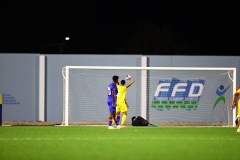 ORANJESTAD , ARUBA - OCTOBER 14: Concacaf Nations League Haiti vs Aruba on Monday, October 14, 2024 at Compleho Deportivo Guillermo Prospero Trinidad in Oranjestad , 
(Photo by Davyne Croes/DAC Image)