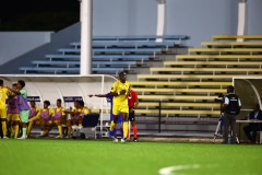 ORANJESTAD , ARUBA - OCTOBER 14: Concacaf Nations League Haiti vs Aruba on Monday, October 14, 2024 at Compleho Deportivo Guillermo Prospero Trinidad in Oranjestad , 
(Photo by Davyne Croes/DAC Image)