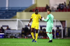 ORANJESTAD , ARUBA - OCTOBER 14: Concacaf Nations League Haiti vs Aruba on Monday, October 14, 2024 at Compleho Deportivo Guillermo Prospero Trinidad in Oranjestad , 
(Photo by Davyne Croes/DAC Image)