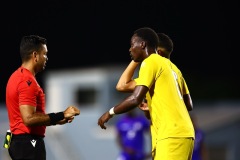 ORANJESTAD , ARUBA - OCTOBER 14: Concacaf Nations League Haiti vs Aruba on Monday, October 14, 2024 at Compleho Deportivo Guillermo Prospero Trinidad in Oranjestad , 
(Photo by Davyne Croes/DAC Image)