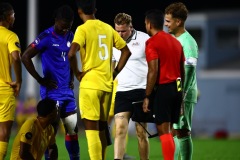 ORANJESTAD , ARUBA - OCTOBER 14: Concacaf Nations League Haiti vs Aruba on Monday, October 14, 2024 at Compleho Deportivo Guillermo Prospero Trinidad in Oranjestad , 
(Photo by Davyne Croes/DAC Image)