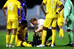 ORANJESTAD , ARUBA - OCTOBER 14: Concacaf Nations League Haiti vs Aruba on Monday, October 14, 2024 at Compleho Deportivo Guillermo Prospero Trinidad in Oranjestad , 
(Photo by Davyne Croes/DAC Image)