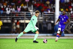 ORANJESTAD , ARUBA - OCTOBER 14: Concacaf Nations League Haiti vs Aruba on Monday, October 14, 2024 at Compleho Deportivo Guillermo Prospero Trinidad in Oranjestad , 
(Photo by Davyne Croes/DAC Image)